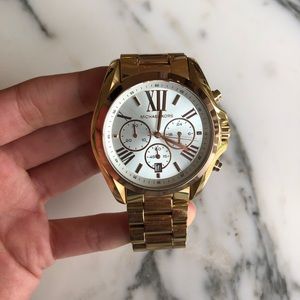 Michael Kors (New) Rose Gold/ Gold Watch